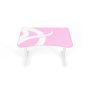 Arozzi Gaming Desk Arena Fratello White/Pink