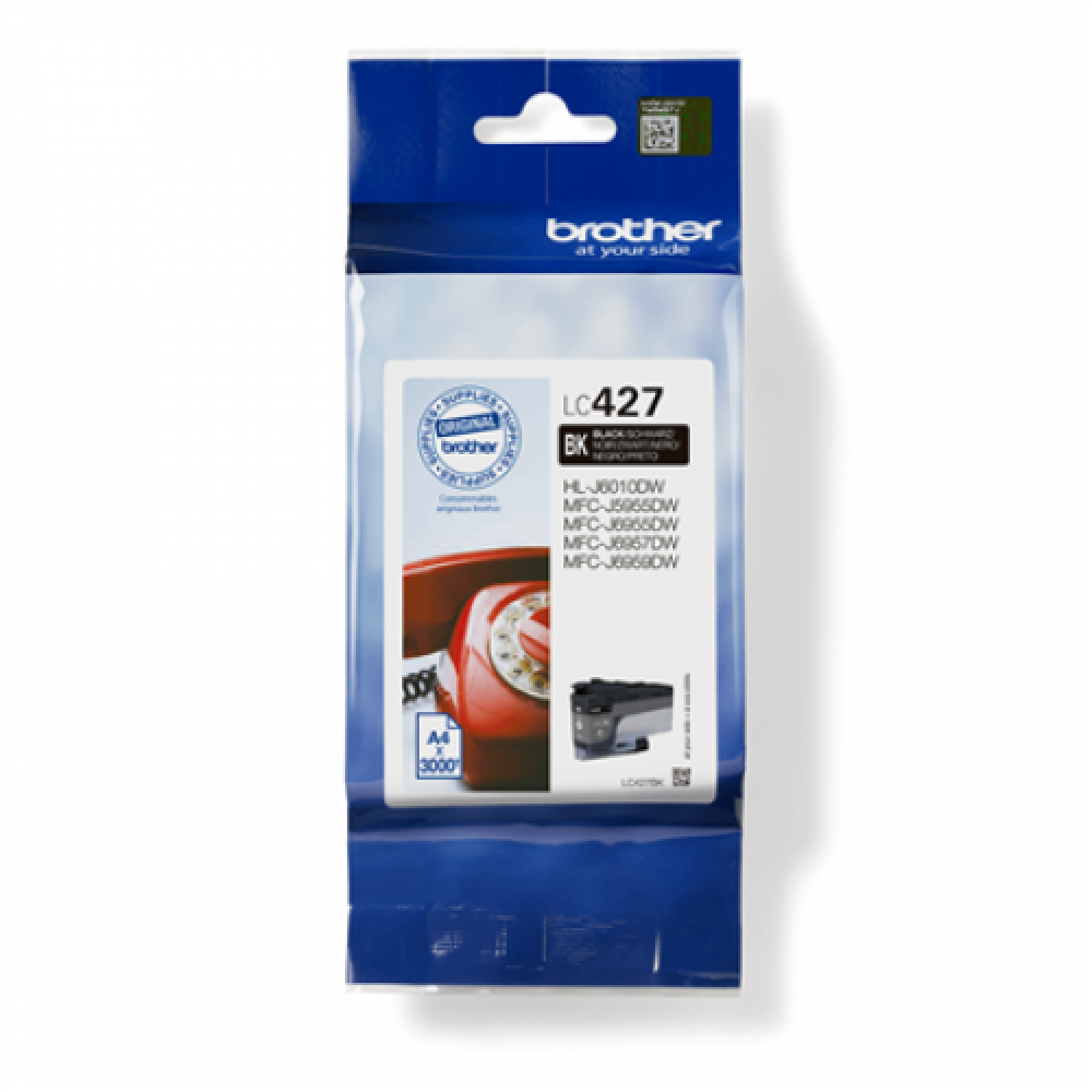 Brother LC427BK , Ink Cartridge , Black