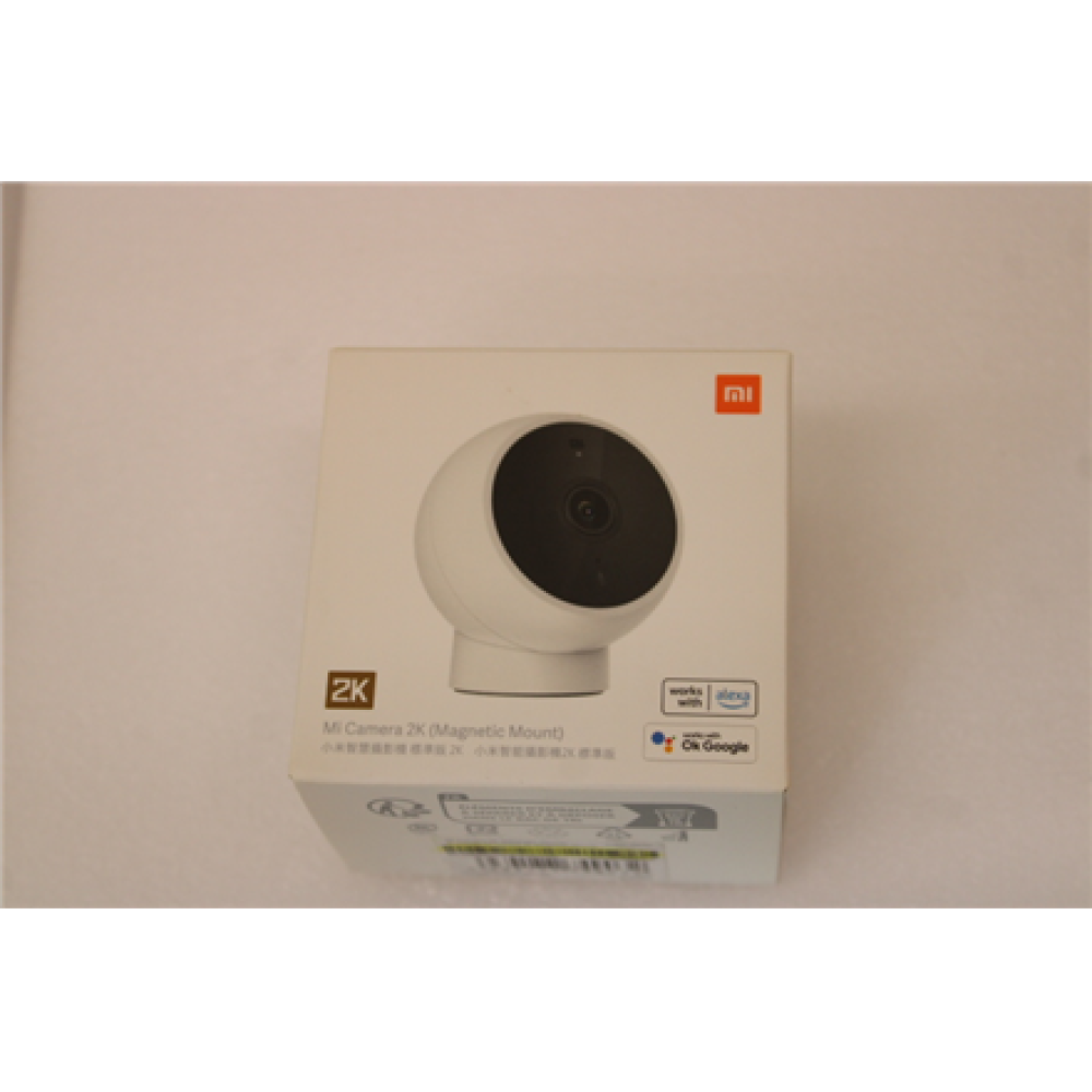 SALE OUT. Xiaomi Mi Camera 2K (Magnetic Mount) , Xiaomi Mi Camera 2K , 3 month(s) , 3 MP , H.265 , MicroSD , USED, LIGHT SCRATCHES