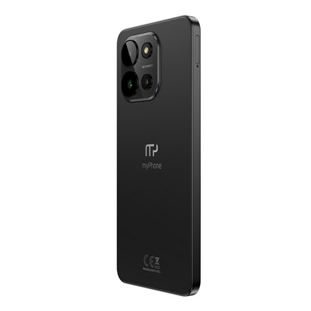 myPhone N23 , 5G , Cosmic black , 6.56 , IPS , 1612 x 720 pixels , Mediatek , D6020 , Internal RAM 6 GB , 128 GB , microSD , Dual SIM , Nano SIM , 3G , 4G , 5G , Main camera resolution 50 MP , Secondary camera resolution 8 MP , Android , 13 , 5000 mAh