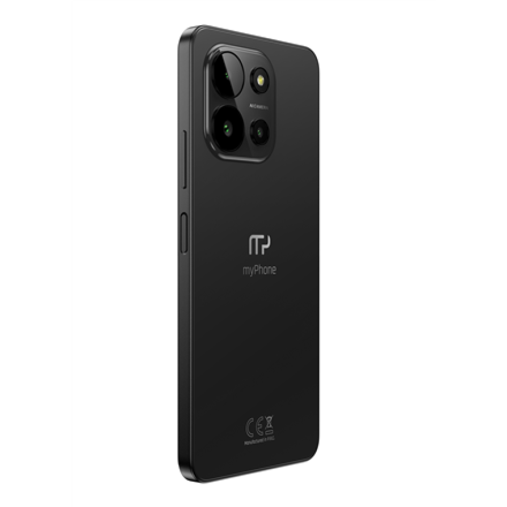 myPhone N23 , 5G , Cosmic black , 6.56 , IPS , 1612 x 720 pixels , Mediatek , D6020 , Internal RAM 6 GB , 128 GB , microSD , Dual SIM , Nano SIM , 3G , 4G , 5G , Main camera resolution 50 MP , Secondary camera resolution 8 MP , Android , 13 , 5000 mAh