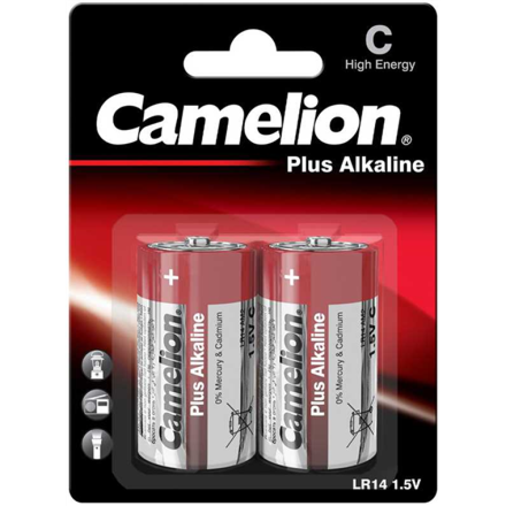Camelion , C/LR14 , Plus Alkaline LR14 , 2 pc(s)
