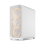 Fractal Design Meshify 3 , White RGB TG Clear Tint , Mid-Tower , Power supply included No , ATX