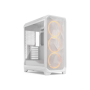 Fractal Design Meshify 3 , White RGB TG Clear Tint , Mid-Tower , Power supply included No , ATX