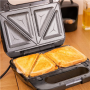 Cecotec Sandwich Maker , Rock’nToast 4in1 , 1000 W , Number of plates 4 , Black