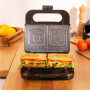 Cecotec Sandwich Maker , Rock’nToast 4in1 , 1000 W , Number of plates 4 , Black