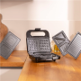 Cecotec Sandwich Maker , Rock’nToast 4in1 , 1000 W , Number of plates 4 , Black