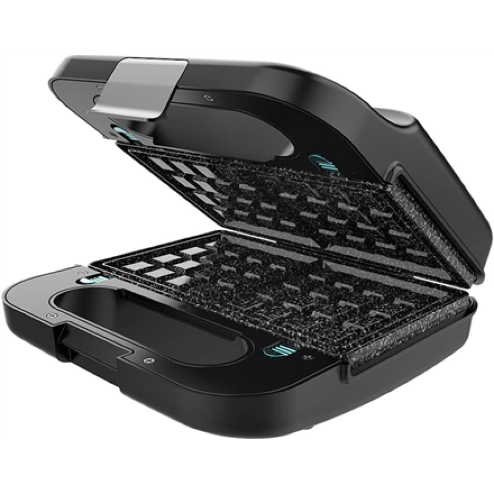 Cecotec Sandwich Maker , Rock’nToast 4in1 , 1000 W , Number of plates 4 , Black