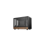 Deepcool Case , CH260 Wood , Black , Micro Tower