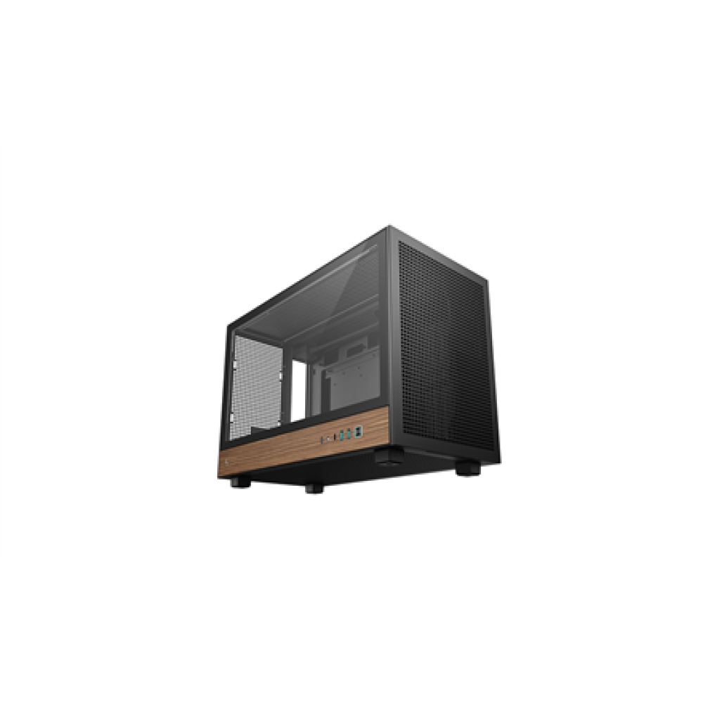 Deepcool Case , CH260 Wood , Black , Micro Tower