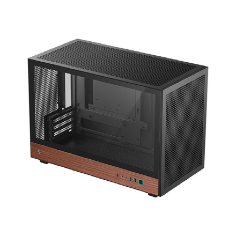 Deepcool Case , CH260 Wood , Micro Tower , Black