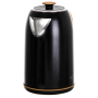 Camry Kettle CR 1342 Electric 2200 W 1.7 L Stainless steel 360° rotational base Black