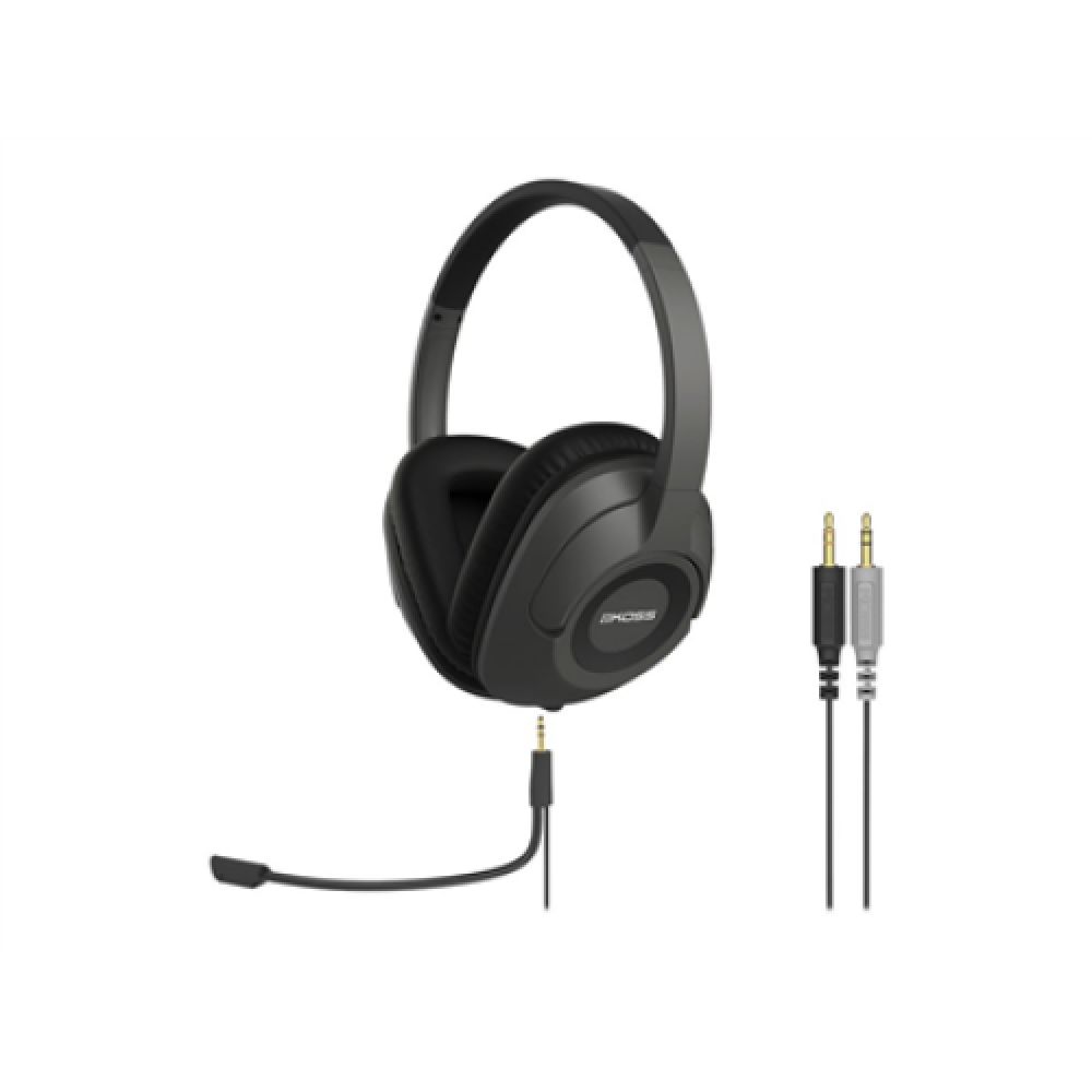 Koss , Headphones , SB42 USB , Wired , On-Ear , Microphone , Black/Grey
