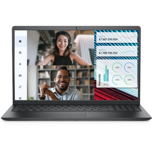 Dell , Vostro 15 3520 , Black , 15.6 , WVA , FHD , 1920 x 1080 , Anti-glare , Intel Core i5 , i5-1235U , SSD , 8 GB , DDR4 , SSD 256 GB , Intel UHD Graphics , Ubuntu , 802.11ac , Keyboard language English , Warranty 36 month(s) , Battery warranty 12 month
