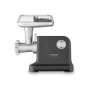 Caso , Meat Grinder , FW 2000 , Black , 2000 W , Number of speeds 2 , Throughput (kg/min) 2.5 , 3 perforated discs, Shortbread attachment with 4 moulds, Sausage filler, Stuffer, Drip tray