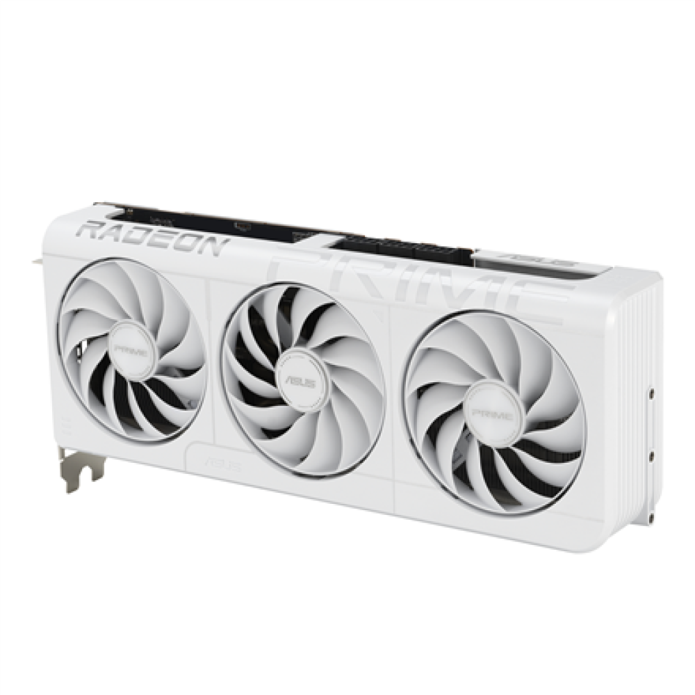 Asus Prime Radeon RX 9070 XT White OC Edition 16GB GDDR6 , AMD , 16 GB , Radeon RX 9070 XT , GDDR6 , HDMI ports quantity 1 , PCI Express 5.0