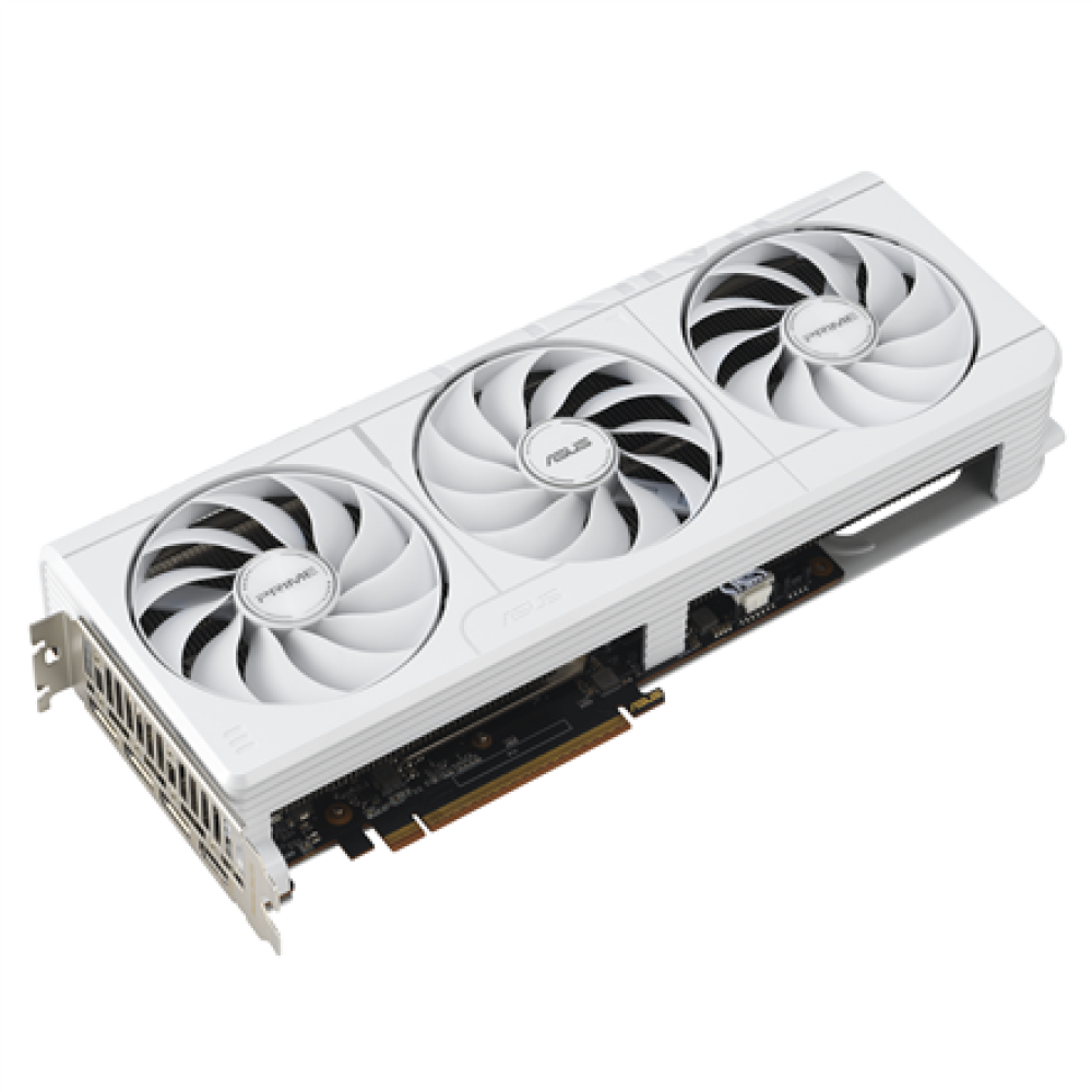 Asus Prime Radeon RX 9070 XT White OC Edition 16GB GDDR6 , AMD , 16 GB , Radeon RX 9070 XT , GDDR6 , HDMI ports quantity 1 , PCI Express 5.0