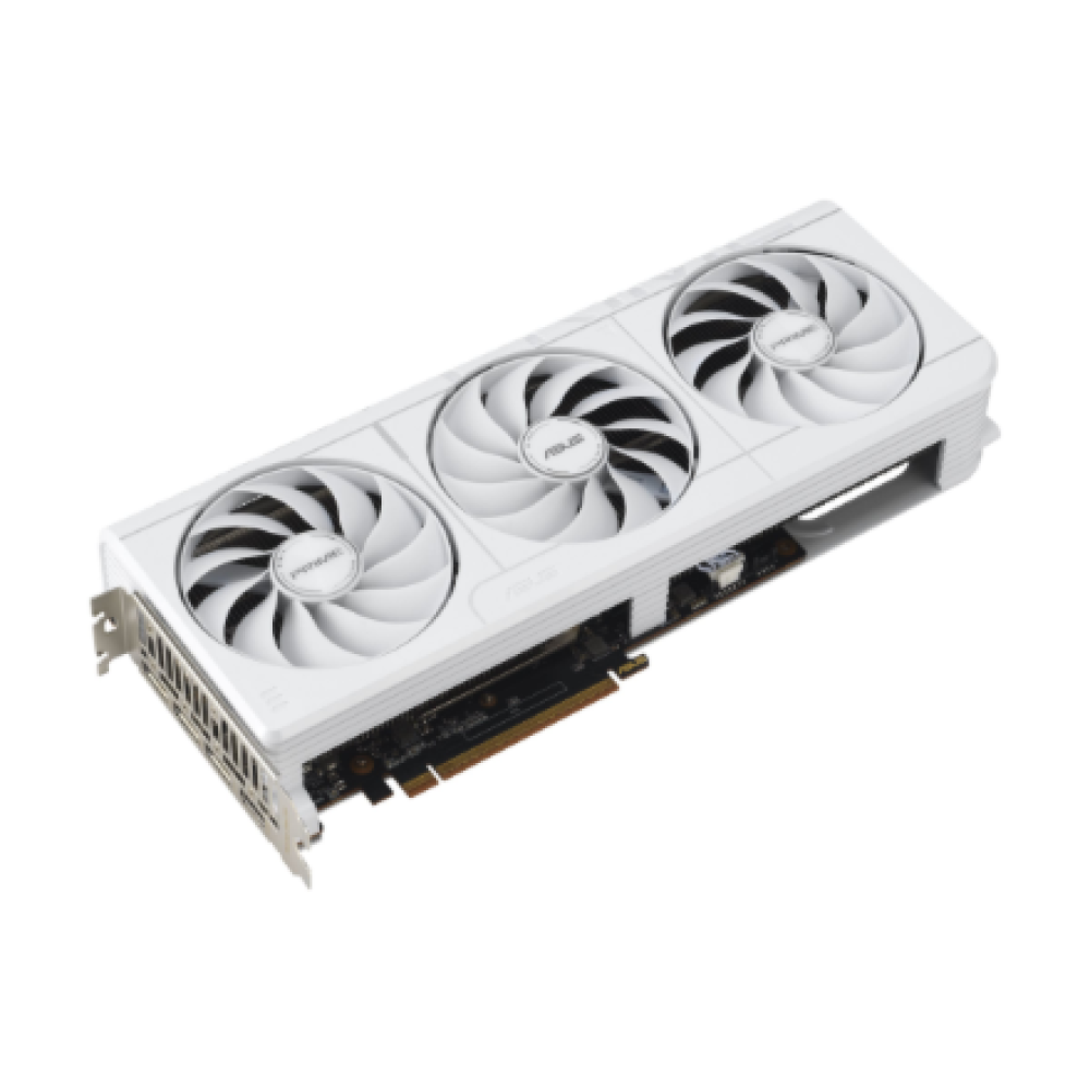 Asus Prime Radeon RX 9070 XT White OC Edition 16GB GDDR6 , AMD , 16 GB , Radeon RX 9070 XT , GDDR6 , HDMI ports quantity 1 , PCI Express 5.0