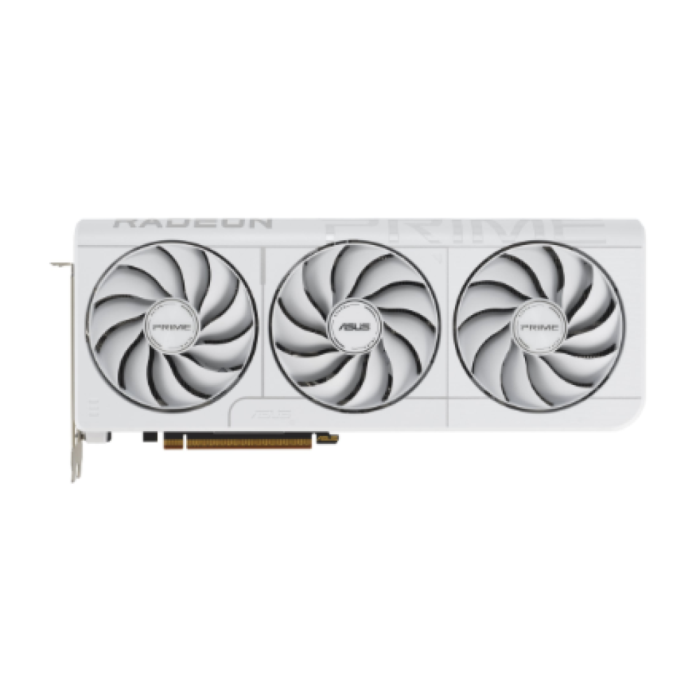 Asus Prime Radeon RX 9070 XT White OC Edition 16GB GDDR6 , AMD , 16 GB , Radeon RX 9070 XT , GDDR6 , HDMI ports quantity 1 , PCI Express 5.0