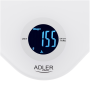 Adler Kitchen scale , AD 3180 , Graduation 1 g , Display type LCD , White