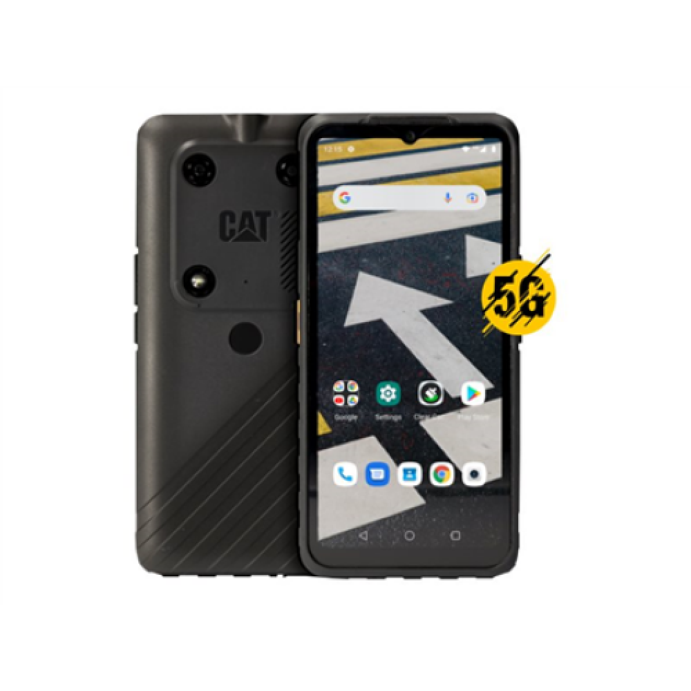 CAT S53 Black 6.5 IPS LCD 720 x 1600 Qualcomm SM4350 Snapdragon 480 5G (8 nm) Internal RAM 6 GB 128 GB microSDXC Dual SIM Nano-SIM 4G 5G Main camera 48+2 MP Secondary camera 16 MP Android 11 5500 mAh
