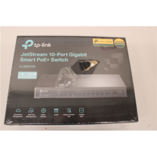 SALE OUT. , Switch , TL-SG2210P , Web Managed , Desktop , SFP ports quantity 2 , PoE ports quantity 8 , Power supply type External , 36 month(s) , DAMAGED PACKAGING, SMOLL SCRATCHED ON TOP