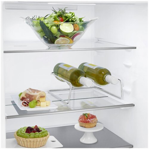 LG , Refrigerator , GBB71PZDMN , Energy efficiency class E , Free standing , Combi , Height 186 cm , No Frost system , Fridge net capacity 234 L , Freezer net capacity 107 L , Display , 36 dB , Silver