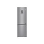 LG , Refrigerator , GBB71PZDMN , Energy efficiency class E , Free standing , Combi , Height 186 cm , No Frost system , Fridge net capacity 234 L , Freezer net capacity 107 L , Display , 36 dB , Silver