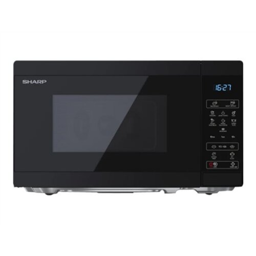 Sharp , Microwave Oven , YC-MS02E-B , Free standing , 800 W , Black