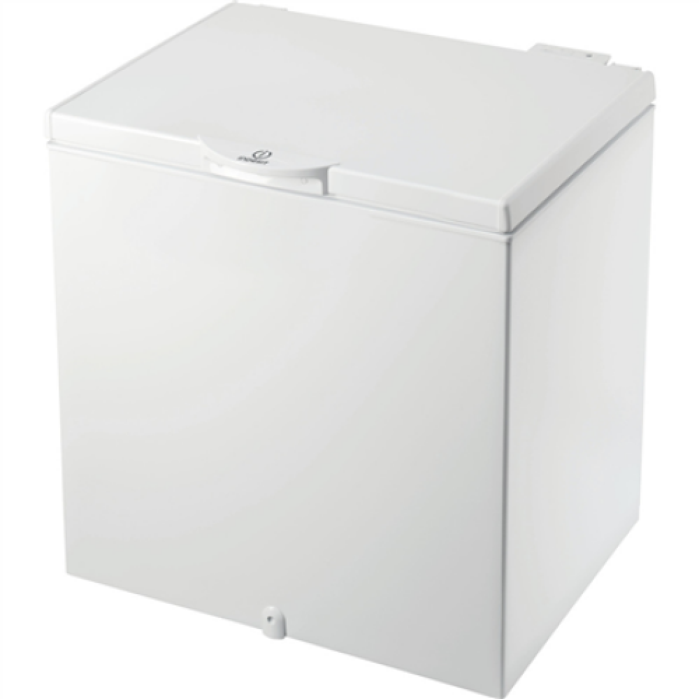 INDESIT , OS 1A 200 H , Freezer , Energy efficiency class F , Chest , Free standing , Height 86.5 cm , Total net capacity 202 L , White