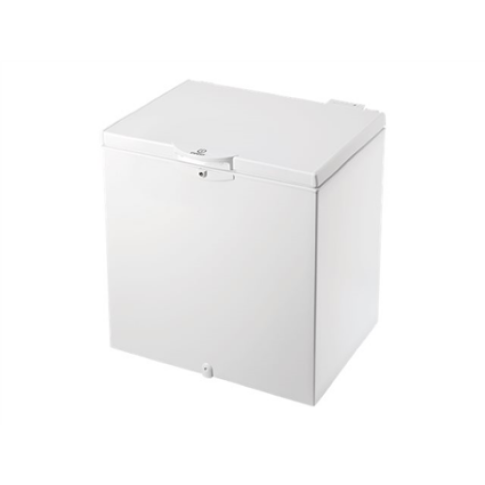 INDESIT , OS 1A 200 H , Freezer , Energy efficiency class F , Chest , Free standing , Height 86.5 cm , Total net capacity 202 L , White