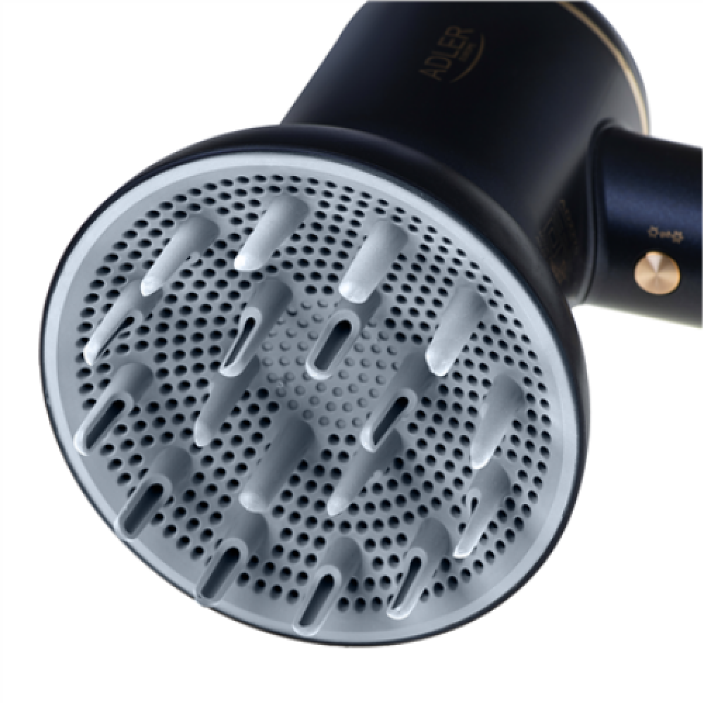 Adler Hair Dryer , AD 2270 SUPERSPEED , 1600 W , Number of temperature settings 3 , Ionic function , Diffuser nozzle , Blue