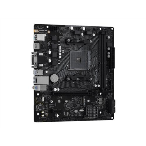 ASRock , B550M-HDV , Processor family AMD , Processor socket AMD AM4 , AMD AM4 , Memory slots 2 , Supported hard disk drive interfaces SATA3, M.2 , Number of SATA connectors 4 , Chipset AMD B550 , Micro ATX