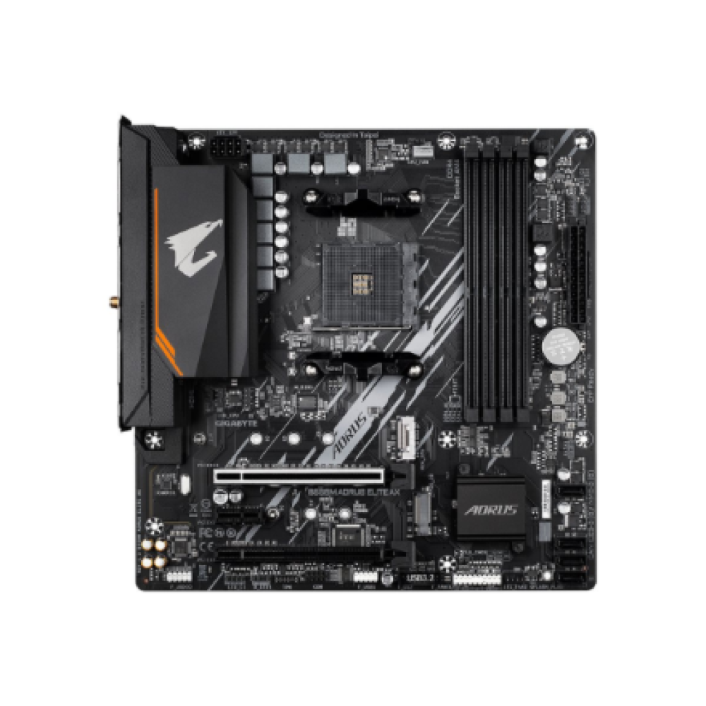 Gigabyte B550M AORUS ELITE AXG13 , Processor family AMD , Processor socket AM4 , DDR4 , Number of SATA connectors 4