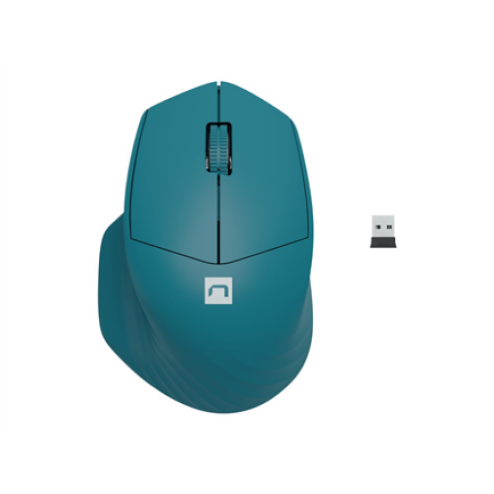 Natec , Mouse , Siskin 2 , Wireless , USB Type-A , Blue