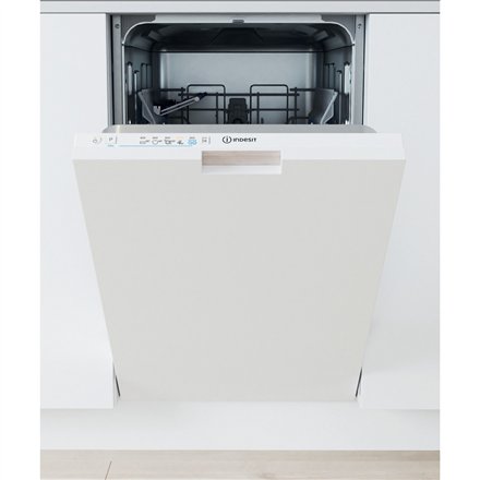 INDESIT Dishwasher , IN2ID10CS80 , Built-in , Width 44.8 cm , Number of place settings 10 , Number of programs 5 , Energy efficiency class D , White