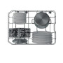 INDESIT Dishwasher , IN2ID10CS80 , Built-in , Width 44.8 cm , Number of place settings 10 , Number of programs 5 , Energy efficiency class D , White