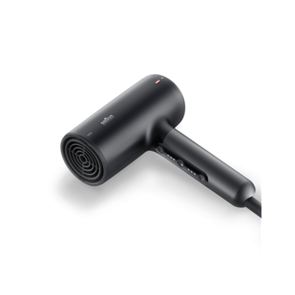 Braun , Hair dryer , BRHD425E , 2100 W , Number of temperature settings 3 , Ionic function , Diffuser nozzle , Black