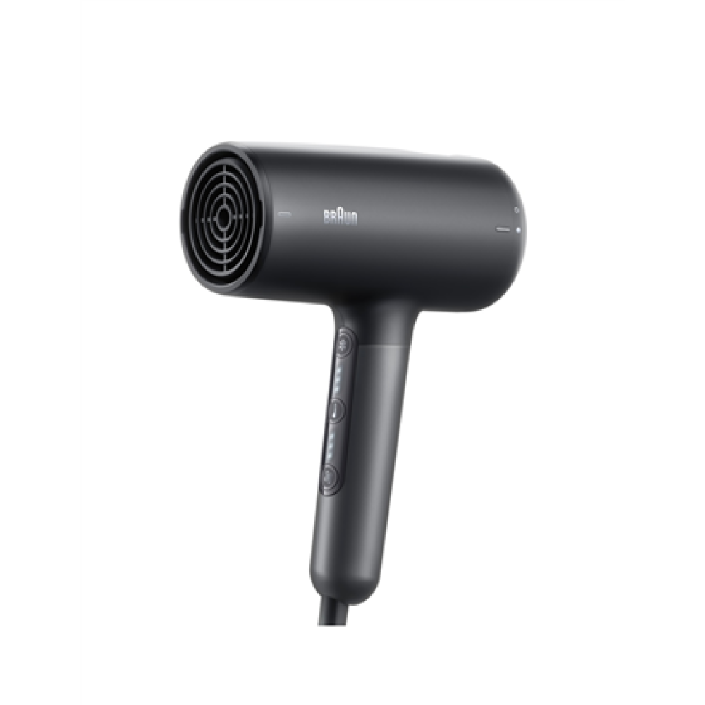 Braun , Hair dryer , BRHD425E , 2100 W , Number of temperature settings 3 , Ionic function , Diffuser nozzle , Black