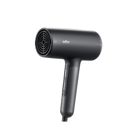 Braun , Hair dryer , BRHD425E , 2100 W , Number of temperature settings 3 , Ionic function , Diffuser nozzle , Black