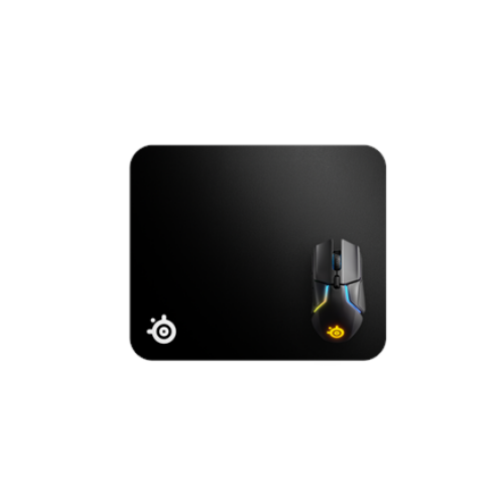 SteelSeries QcK Heavy Gaming Mouse Pad, Medium, 2020 Edition, Black