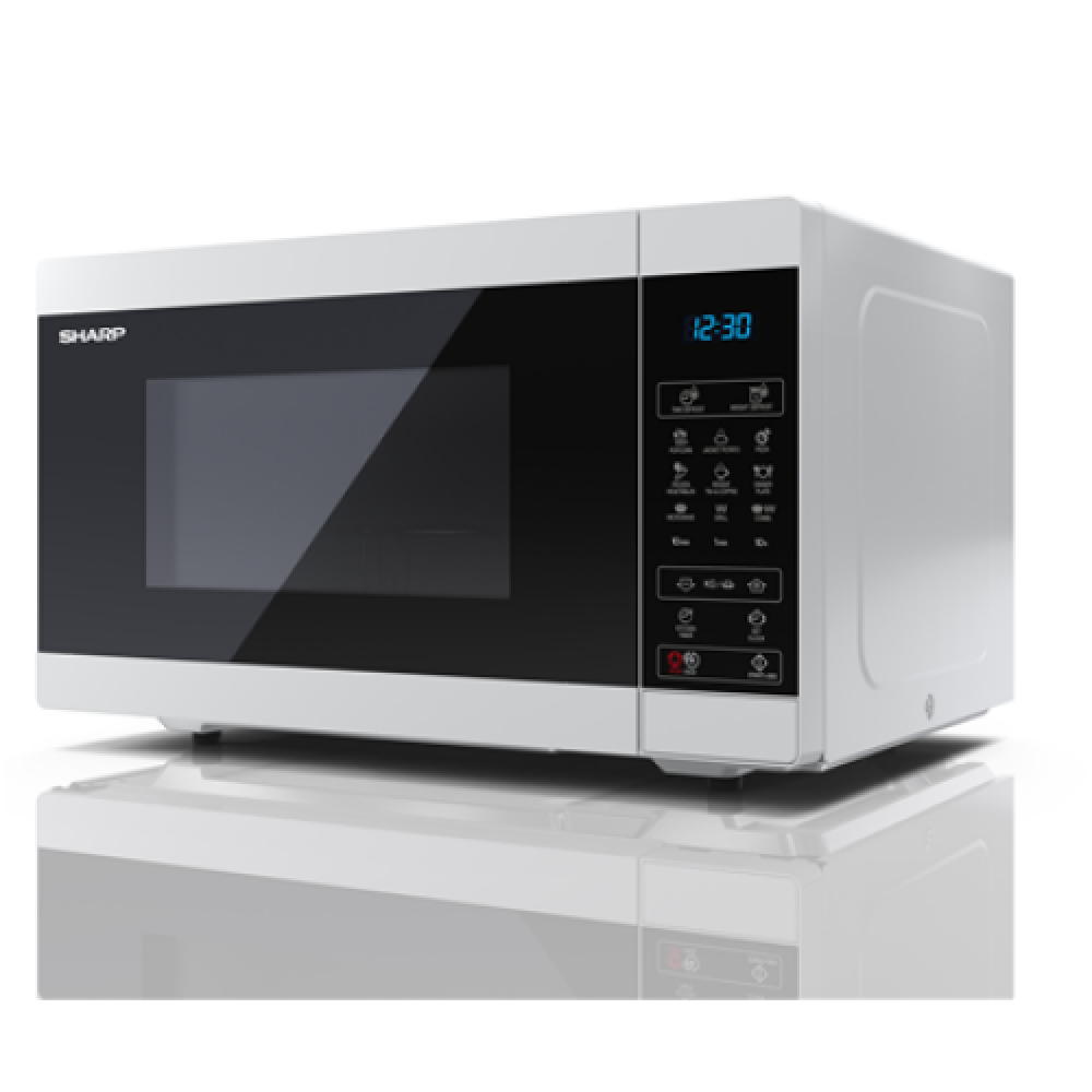 Sharp Microwave oven with Grill YC-MG51E-W Free standing 900 W Grill White