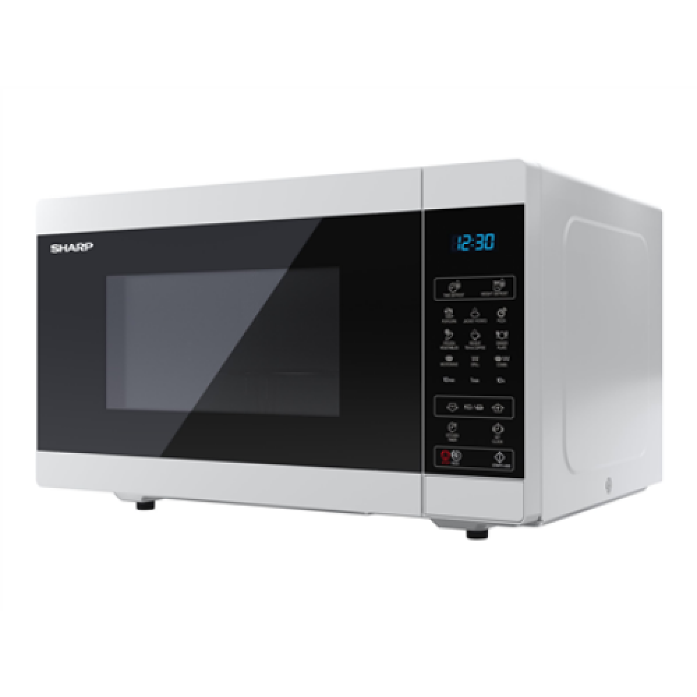 Sharp Microwave oven with Grill YC-MG51E-W Free standing 900 W Grill White