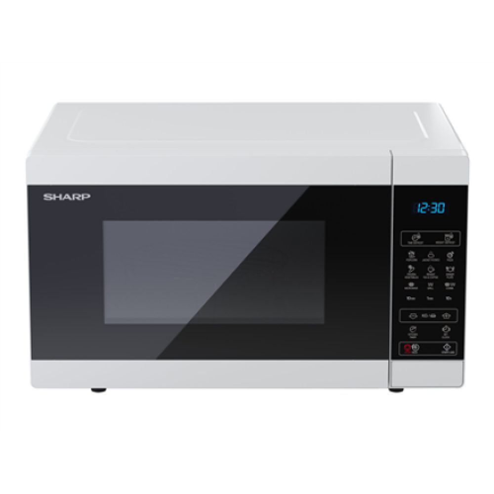 Sharp Microwave oven with Grill YC-MG51E-W Free standing 900 W Grill White