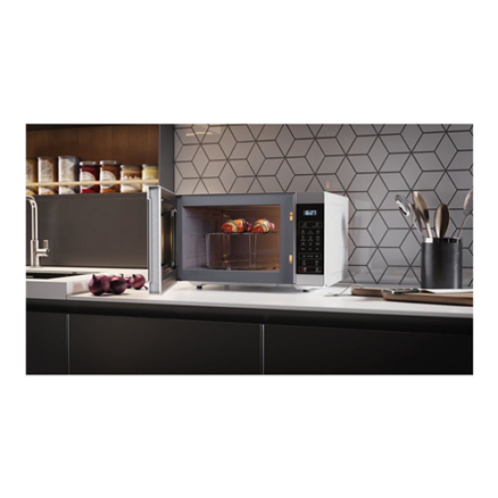 Sharp Microwave oven with Grill YC-MG51E-W Free standing 900 W Grill White