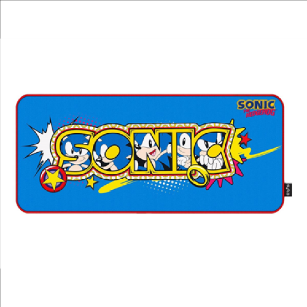 Energy Sistem Gaming Mouse Pad ESG Sonic Classic (XXL size, Anti-slip rubber base) , Energy Sistem , Gaming Mouse Pad , ESG Sonic Classic , 900 x 400 x 3 mm , Blue