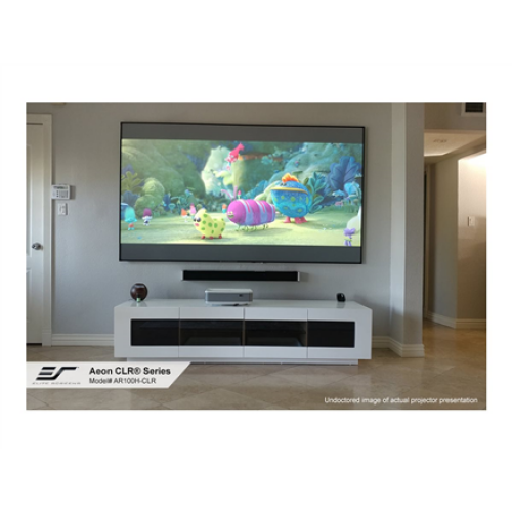 AR100H-CLR3 , Fixed Frame Projection Screen , Diagonal 100 , 16:9 , Black