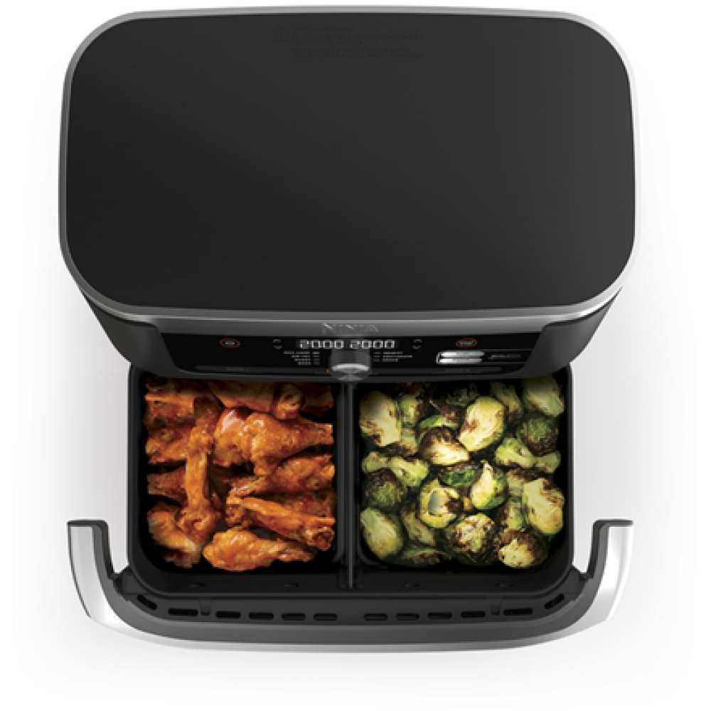 NINJA , Double Air Fryer , AF500EU Foodi FlexDrawer , Power 2470 W , Capacity 10.4 L , Black