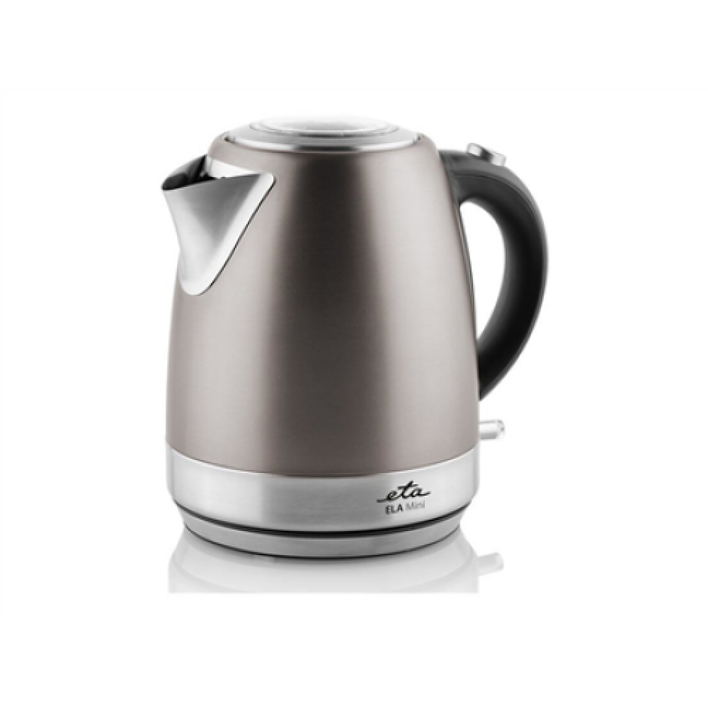ETA , Kettle , Ela mini ETA859990040 , Standard , 2100 W , 1.2 L , Stainless steel , 360° rotational base , Grey