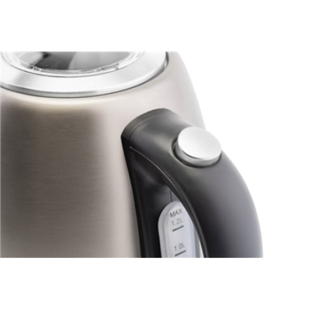 ETA , Kettle , Ela mini ETA859990040 , Standard , 2100 W , 1.2 L , Stainless steel , 360° rotational base , Grey